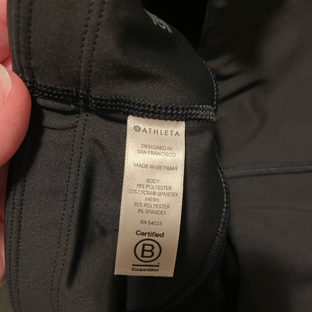 Athleta Contender Mesh Crop - Picture 6 of 8